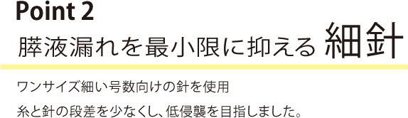 ロボット支援下手術用縫合糸ASFLEX+